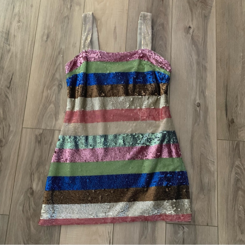 NEW WITH TAGS! Anthropologie petite sparkle dress